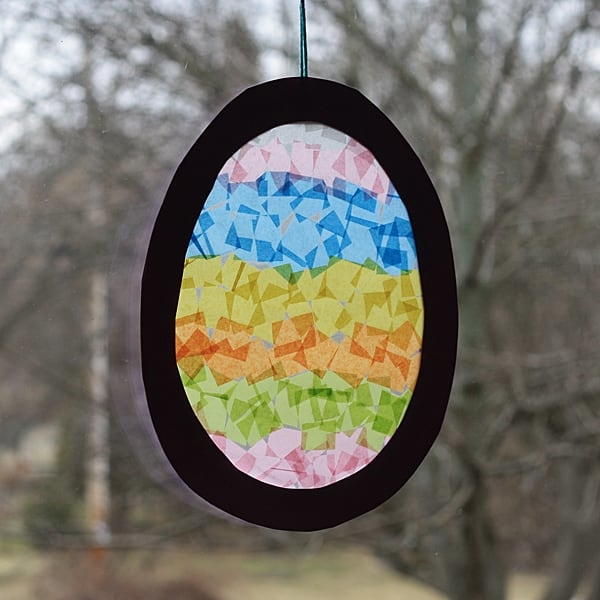 Easter Egg Suncatcher Easter Egg Suncatcher