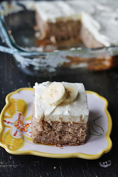 Easy Banana Cake Easy Banana Cake