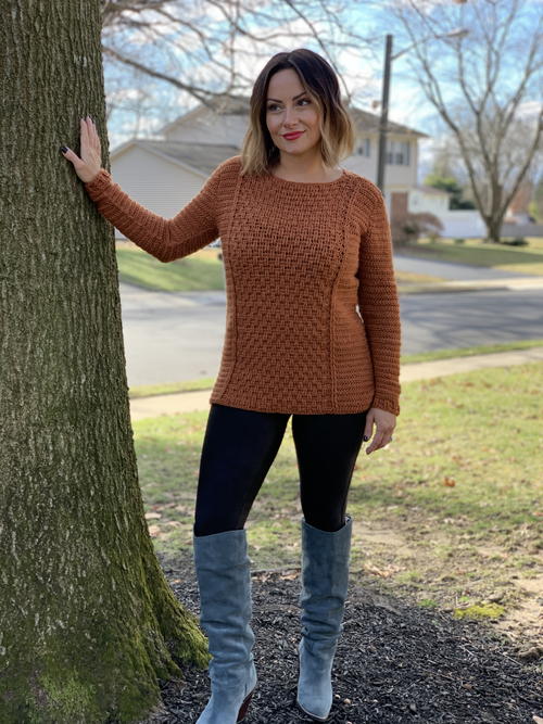 Basketweave Pullover Basketweave Pullover