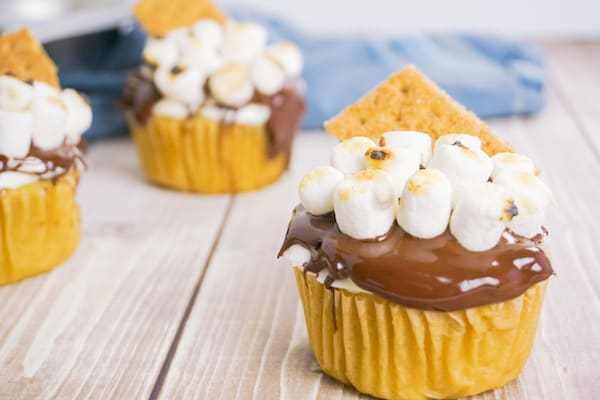 Smores Cupcakes S’mores Cupcakes