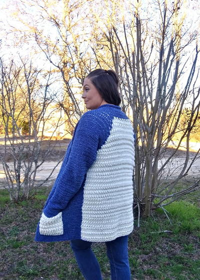 Braided Nautical Cardigan Braided Nautical Cardigan