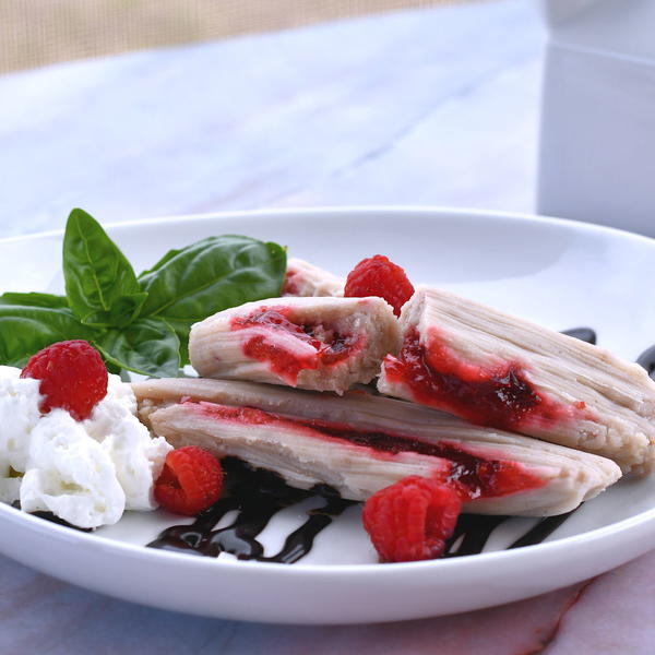 Raspberry Sweet Dessert Tamale Raspberry Sweet Dessert Tamale