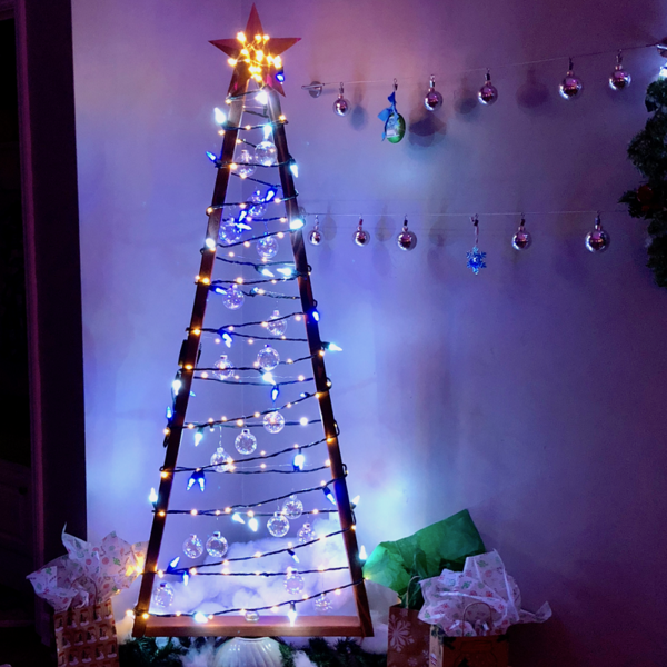 Modern Wooden DIY Christmas Tree Modern Wooden DIY Christmas Tree