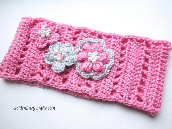 Spring Blossom Crochet Headband Spring Blossom Crochet Headband