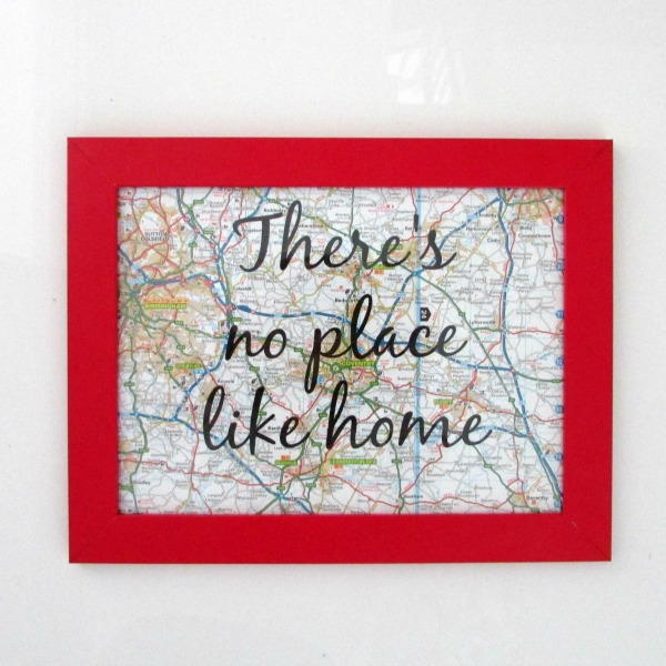 Map Quote Art Map Quote Art