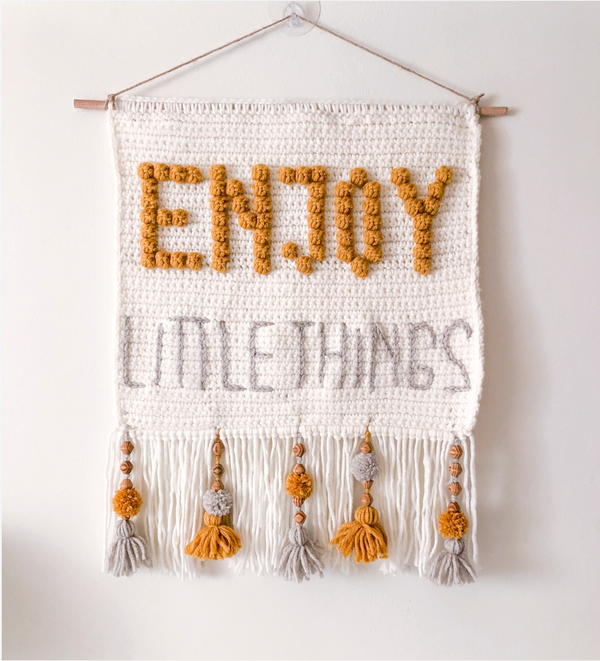 Enjoy Little Things Wall Hanging Enjoy Little Things Wall Hanging