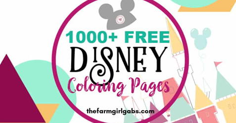 1000 Free Disney Coloring Pages