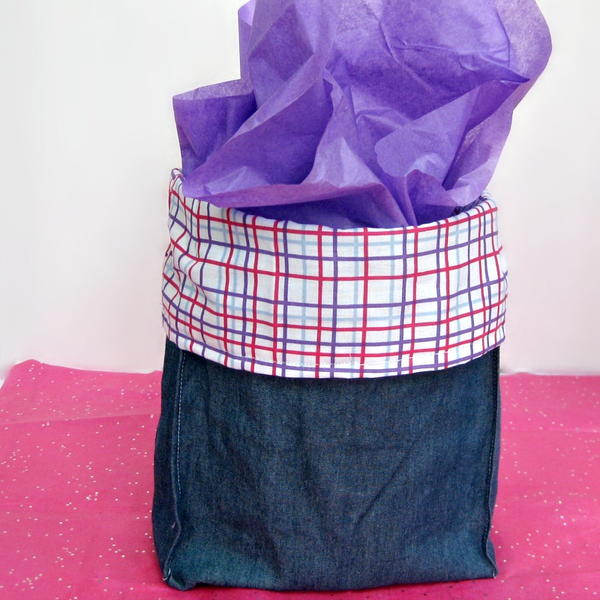 Easy Fabric Gift Bag Easy Fabric Gift Bag
