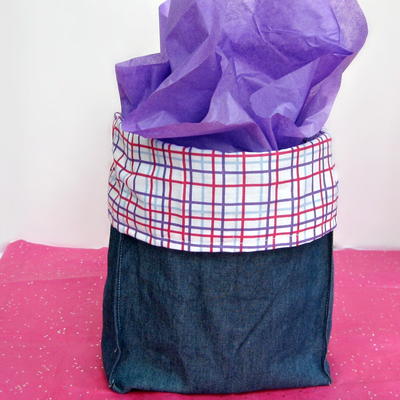 Easy Fabric Gift Bag