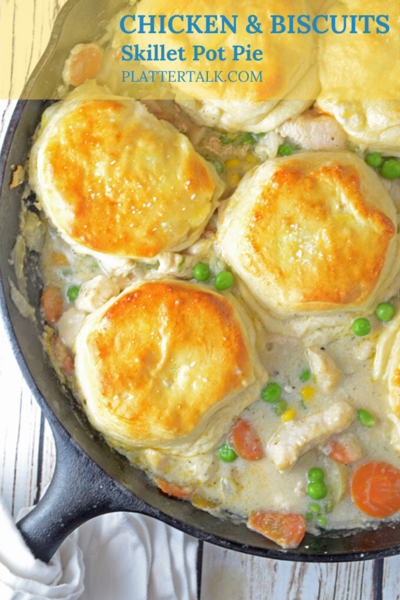 Chicken Biscuits Skillet Pot Pie Chicken & Biscuits Skillet Pot Pie