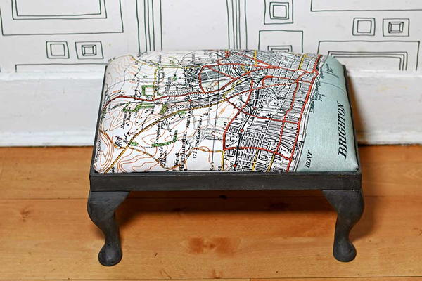 How To Upholster With A Tea Towel How To Upholster With A Tea Towel