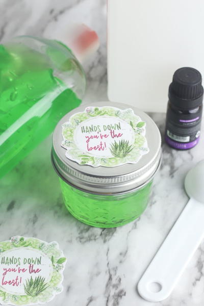 Diy Hand Sanitizer Gift Diy Hand Sanitizer Gift