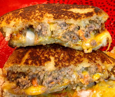 Grilled Leftover Meatloaf Sandwich