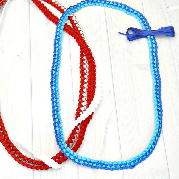 How To Make A Ribbon Lei How To Make A Ribbon Lei
