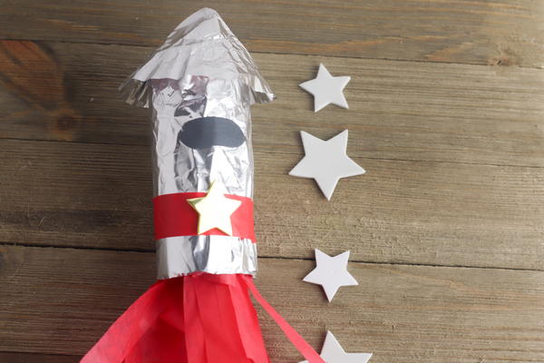 Recycled Toilet Paper Roll Rocket Craft Recycled Toilet Paper Roll Rocket Craft