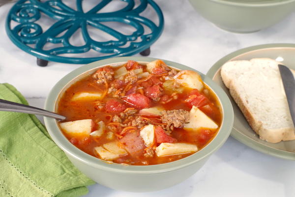 Easy Hamburger Soup Easy Hamburger Soup