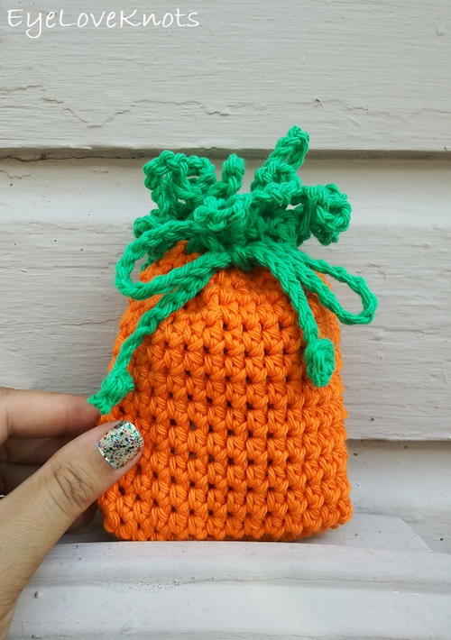 Carrot Soap Cozy or Small Gift Bag Carrot Soap Cozy (or Small Gift Bag)