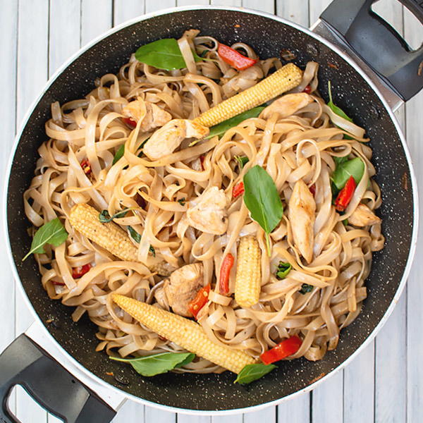 Thai Drunken Noodles Thai Drunken Noodles