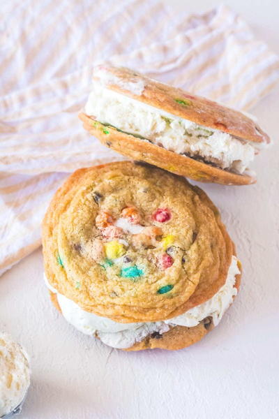 Homemade Mm Cookie Ice Cream Sandwich Recipe Homemade M&m Cookie Ice Cream Sandwich Recipe
