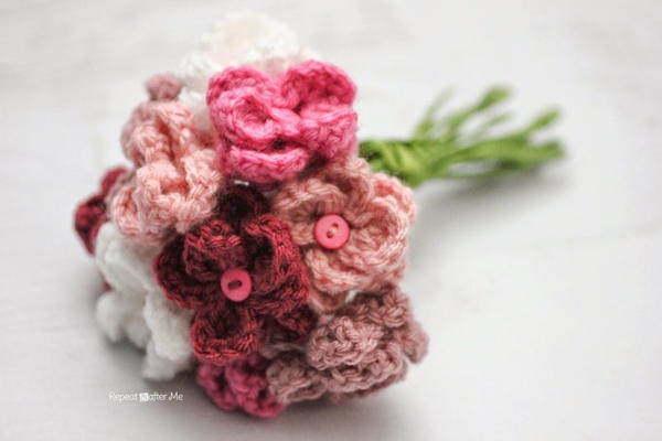 Bouquet Crochet Pattern Bouquet Crochet Pattern