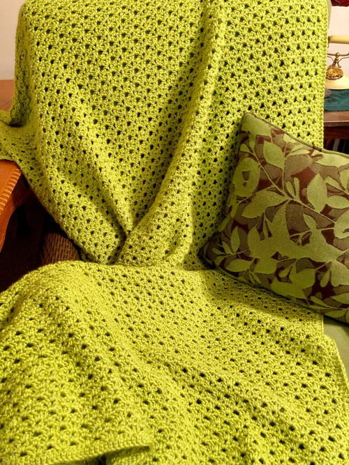 Springtime Soft Shells Crochet Blanket Pattern Springtime Soft Shells Crochet Blanket Pattern
