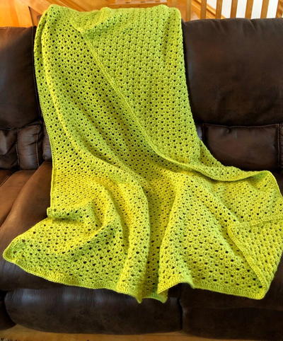 Springtime Soft Shells Crochet Blanket Pattern