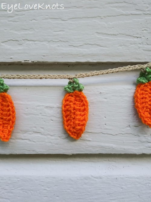 Super Easy Carrot Bunting Super Easy Carrot Bunting
