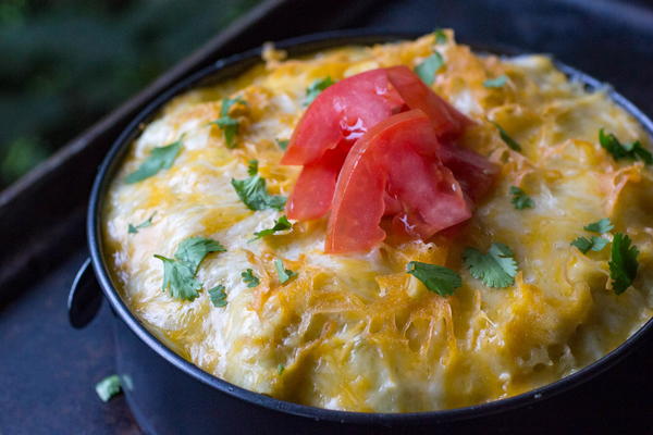 Instant Pot Green Chicken Enchilada Casserole Instant Pot Green Chicken Enchilada Casserole