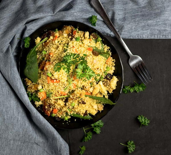 Lemon Saffron And Chicken Couscous Lemon, Saffron And Chicken Couscous