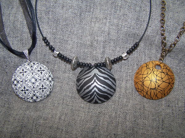 Screen-Print Pendants Screen-Print Pendants