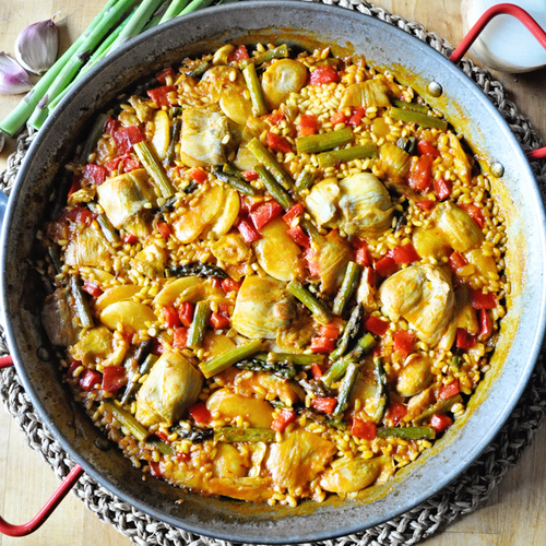 The Ultimate Spanish Vegetable Paella Using Basic Pantry Staples The Ultimate Spanish Vegetable Paella Using Basic Pantry Staples