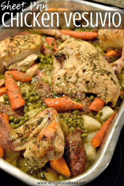 Sheet Pan Chicken Vesuvio Sheet Pan Chicken Vesuvio