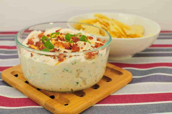 Loaded Baked Potato Chip Dip Loaded Baked Potato Chip Dip