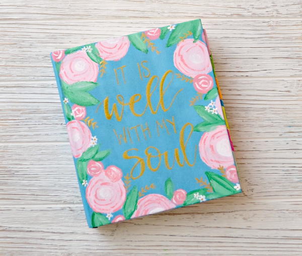 Most Beautiful Painted Bible Cover Most Beautiful Painted Bible Cover