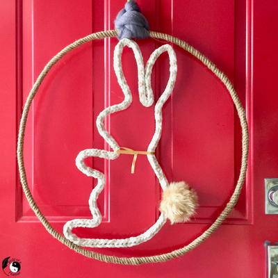Easter Bunny Wreath Easter Bunny Wreath