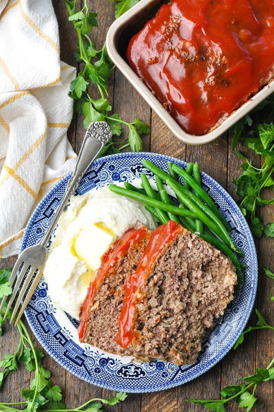 Old-fashioned Meatloaf With Oatmeal Old-fashioned Meatloaf With Oatmeal