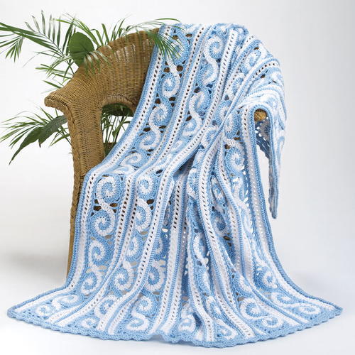 Spiral Afghan Crochet Pattern Spiral Afghan Crochet Pattern
