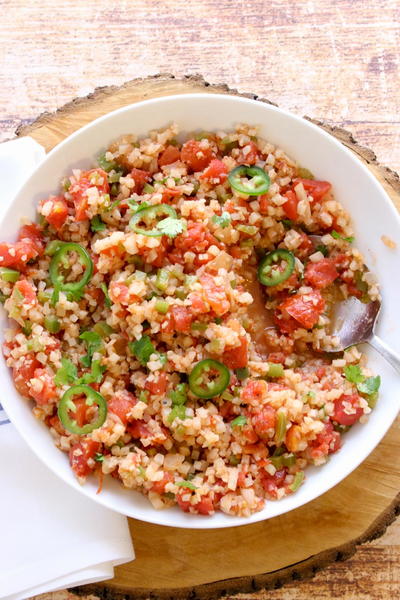 Spanish Cauliflower Rice Spanish Cauliflower Rice