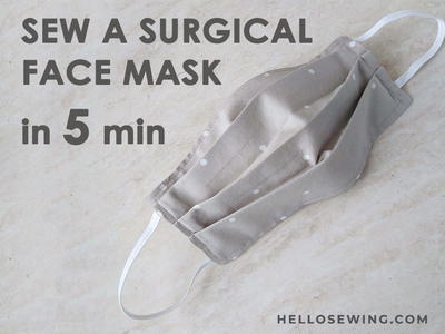 How To Sew Face Mask For Hospitals How To Sew Face Mask For Hospitals