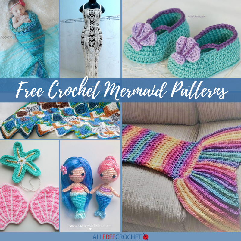 free crochet pattern for mermaid doll