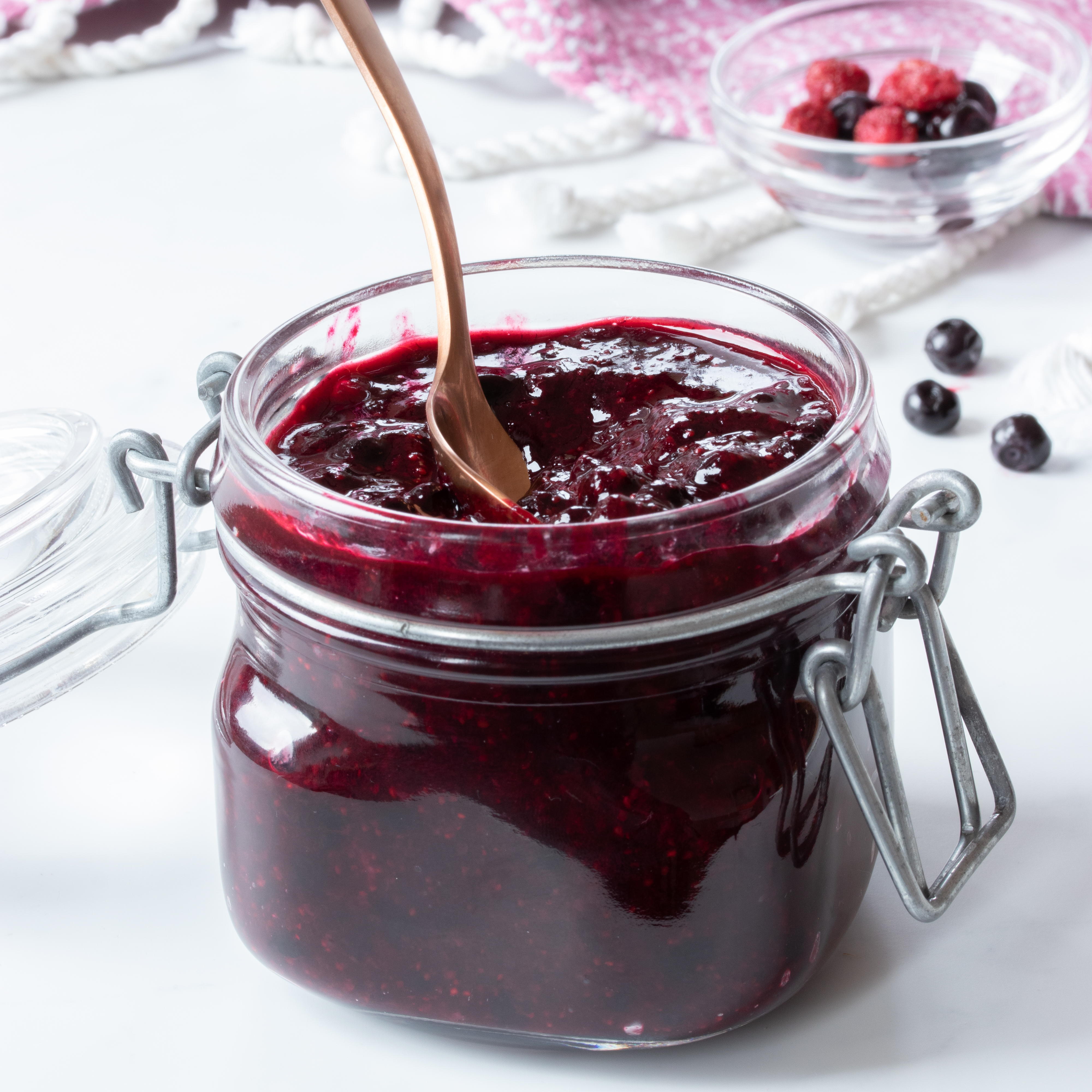 Jam sure jell strawberry freezer sugar less recipe fresh Jam sure jell strawberry freezer sugar less recipe fresh