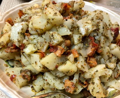 Bacon-filled Warm German Potato Salad