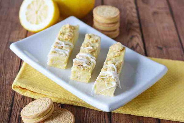 Lemon Oreo Sticks Lemon Oreo Sticks