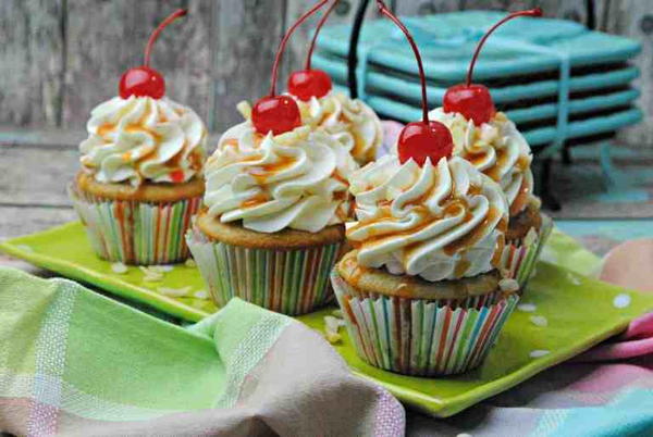 Butter Pecan Sundae Cupcake Butter Pecan Sundae Cupcake