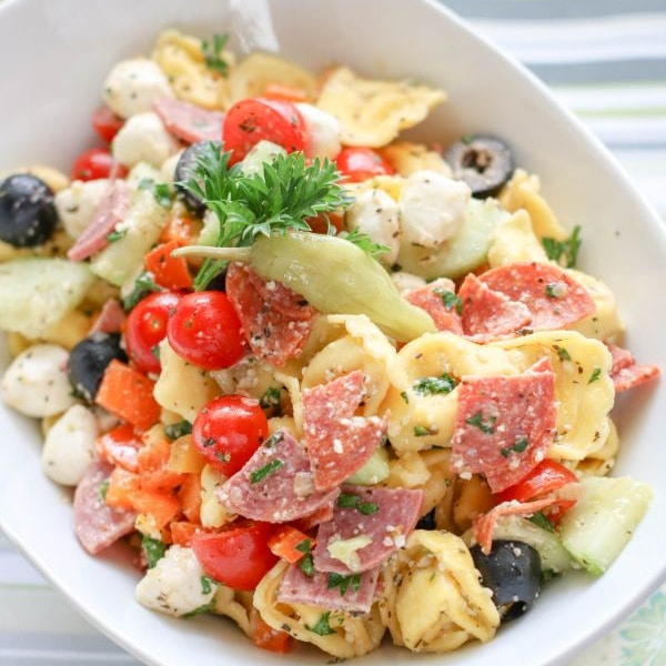 Italian Tortellini Salad Italian Tortellini Salad