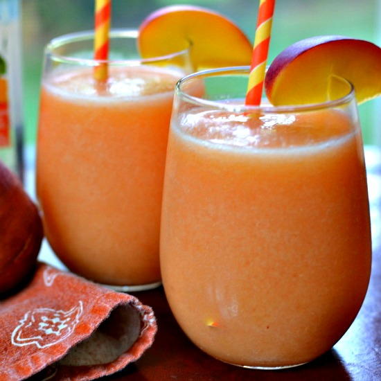 Peach Daiquiris Peach Daiquiris