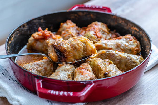 Keto Stuffed Cabbage Rolls gluten-free Low Carb Recipe Keto Stuffed Cabbage Rolls (gluten-free & Low Carb Recipe)
