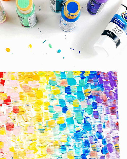 Rainbow Abstract Art Rainbow Abstract Art