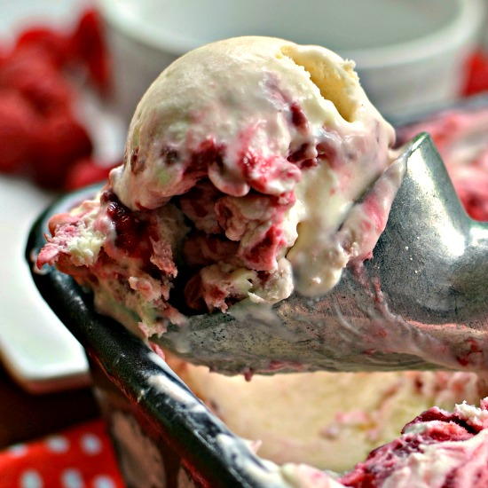 Raspberry Ice Cream Raspberry Ice Cream