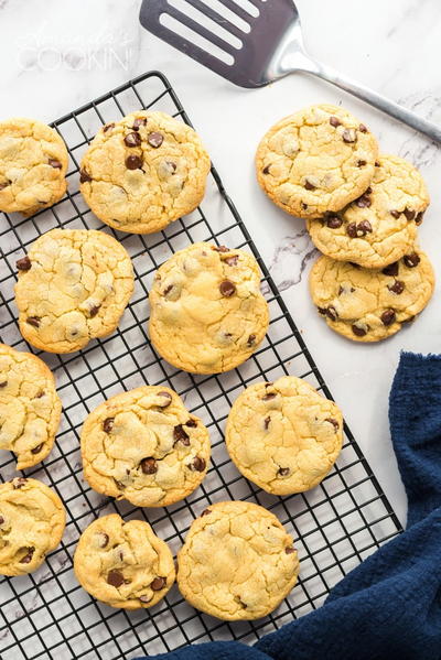 Chocolate Chip Pudding Cookies Chocolate Chip Pudding Cookies